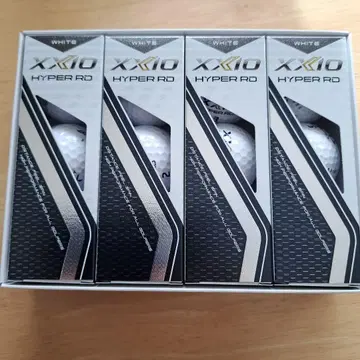 XXIO HYPER RD 화이트 골프공 1더즌