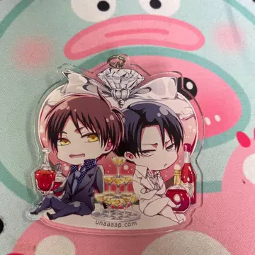 리바이 엘빈 아크릴 키링