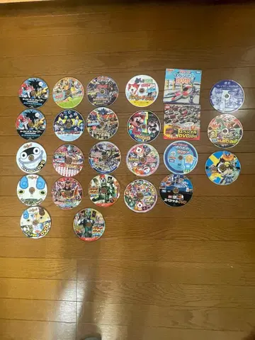 애니메이션 게임 관련 DVD 부록 외 25장 세트