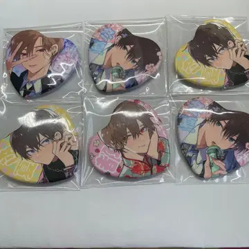 하렐루야 베이비 캔 배지 6개 세트 오토 사쿠라사키 토우카