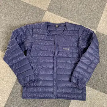 mont-bell 네이비 스페리오 다운 EX800 L 새상품급