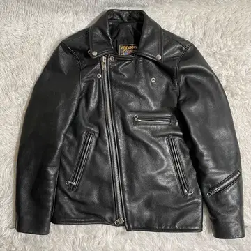 반손 더블 라이더 자켓 그레인 가죽 별주품 C2R