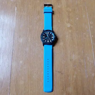 SKAGEN 쿼츠 손목시계 파랑/블랙 배터리 방전