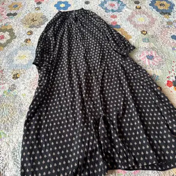 studioCLIP 스튜디오 클립 / 인도 면 프린트 롱 셔츠 원피스