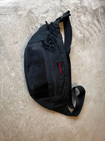 BRIEFING 바디백 블랙 SLASH S MW GENII