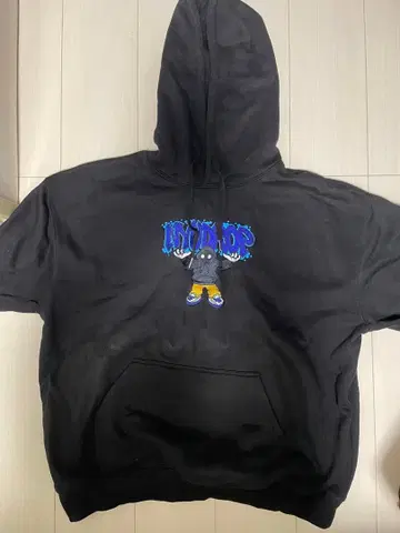 NYUDROP 블랙 후드티 M