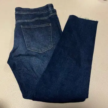 다크 블루 스트레이트 데님 34 사이즈