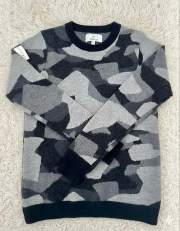 브리핑 골프 여성용 카모플라주 니트 사이즈 S