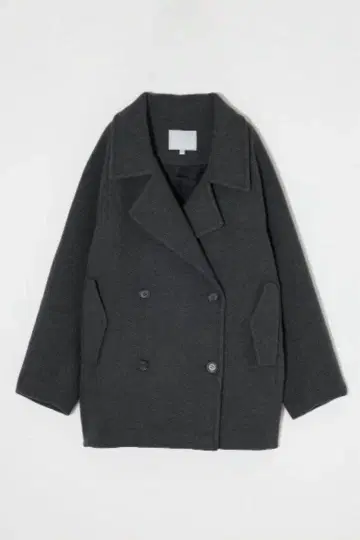 moussy DOUBLE BREASTED MID 코트 그레이