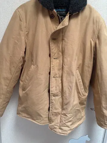 SPIEWAK 베이지 밀리터리 자켓