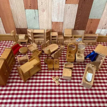 [ 단종품 ] Villa Mia 보넬란드 인형의 집 가구만 벨덕