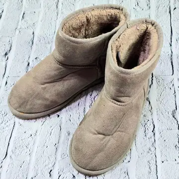 그레이 스웨이드 어그 부츠