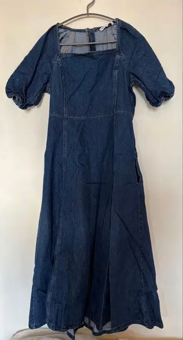 ZARA 데님 롱 드레스 M