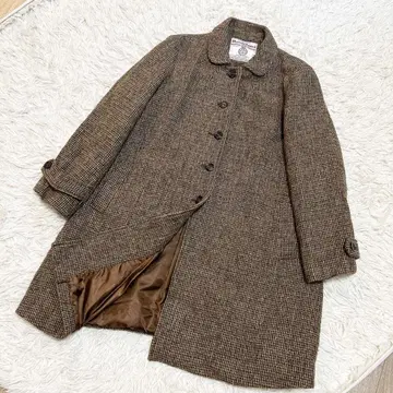 Harris Tweed 해리스 트위드 롱 코트 체스터 코트 울