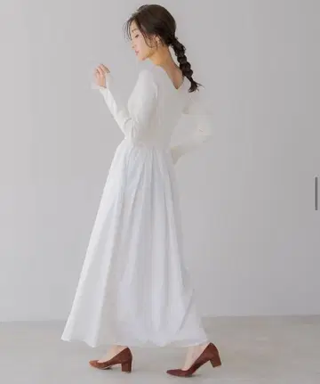 regleam 리브 니트 도킹 원피스