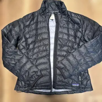 Patagonia 블랙 퀼팅 다운 자켓
