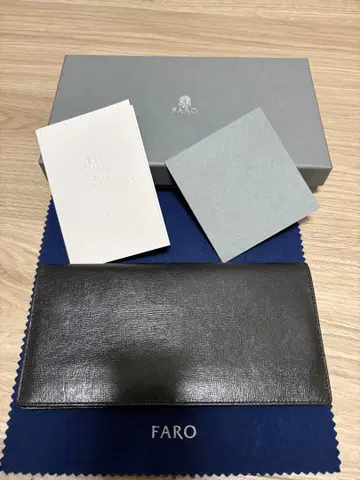 FARO 블랙 롱 장지갑