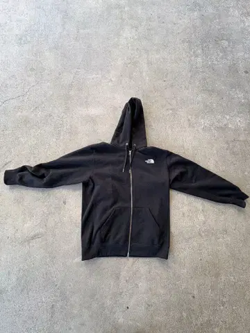 THE NORTH FACE 블랙 후드티 풀 집업