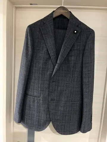 [ 새상품급 ] LARDINI 라르디니 글렌체크 44