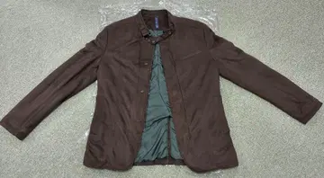 [ ZARA ] 남성용 스웨이드 느낌 브라운 코트 ( M 사이즈 )