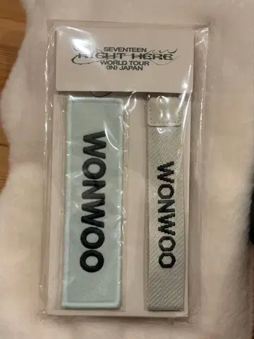 새상품 seventeen 와펜 배지 멀티 스트랩 원우 wonwoo