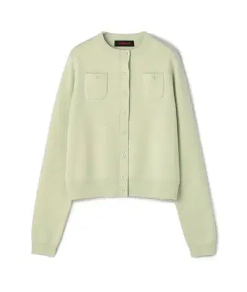 새상품 CABaN 코튼 캐시미어 크루넥 가디건 정가 39,600엔