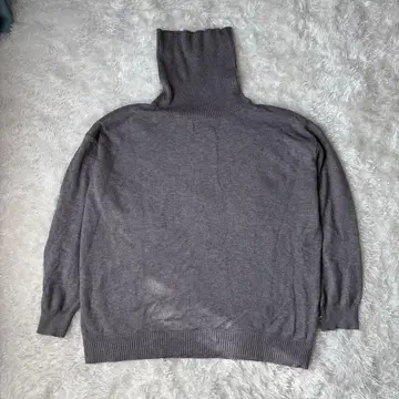[ antiqua ] 터틀넥 니트 그레이 프리 사이즈 심플