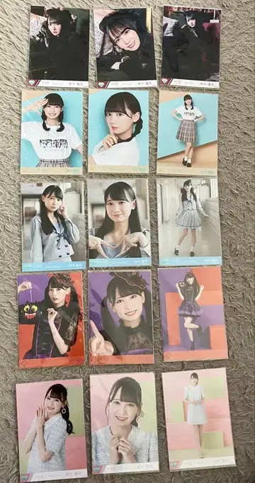 스즈키 히토미 브로마이드 노이미 4컴프 묶음 판매2