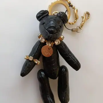 레더쥬얼스 크로커다일 베어 참 키링 새상품급