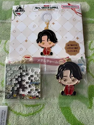 Mrs. GREEN APPLE 제일복권 F상 메탈 참