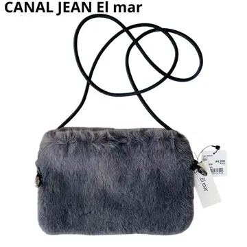 CANAL JEAN El mar 인조 모피 숄더백