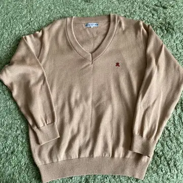 [ 새상품급 ] 춘일부공영 고등학교 V넥 스웨터 3L