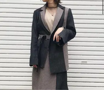 UNITED TOKYO 체크 무늬 자켓