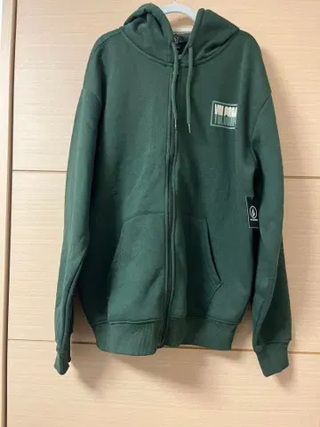 VOLCOM 그린 풀 집업 후드티