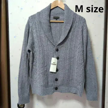 [ 새상품 ] M'GREGOR 그레이 케이블 짜임 가디건 M size