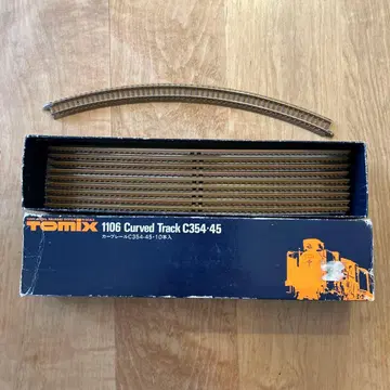 TOMIX 1106 커브 레일 C354-45 10개 세트