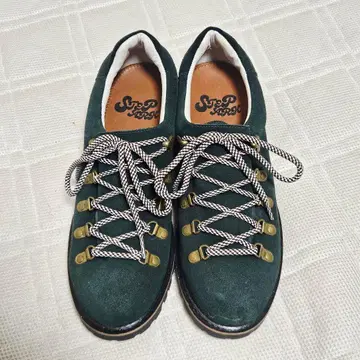 다크 그린 스웨이드 부츠 27cm