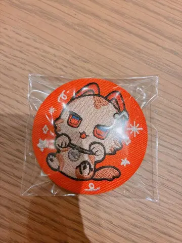 니지산지 IMPACT 자수 캔뱃지 아카이코