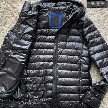 미사용에 가까운 타트라스 다운 자켓 울트라 웜 ALISEO 경량 블랙