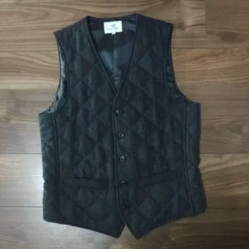 BEAMS HEART 나일론 퀼팅 베스트 사이즈 S 빔즈