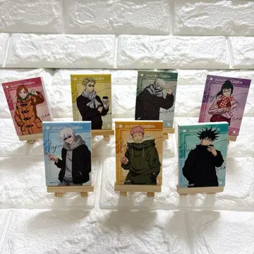 주술회전 신작 미니 캔버스 보드 컬렉션 컴플리트 겨울 의류 ver