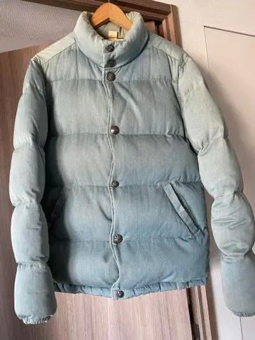론 헤르만 라이트 블루 데님풍 다운 자켓 L 사이즈