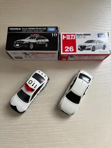 토미카 도요타 크라운 폴리스카 & 크라운 세트
