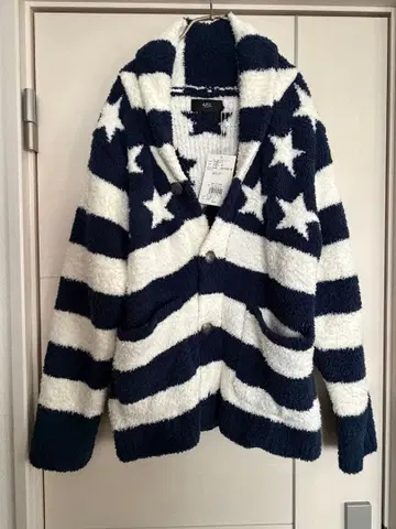 AZUL 별 패턴 가디건