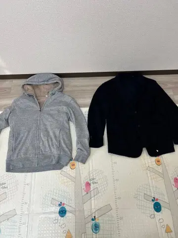 유니클로 자켓 울트라 웜 후드티