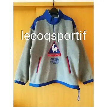 새상품급 le coq sportif 하프 지퍼 풀오버