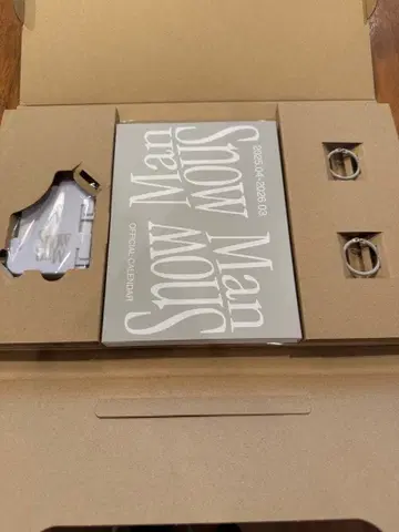 Snow Man 공식 달력 2025-2026