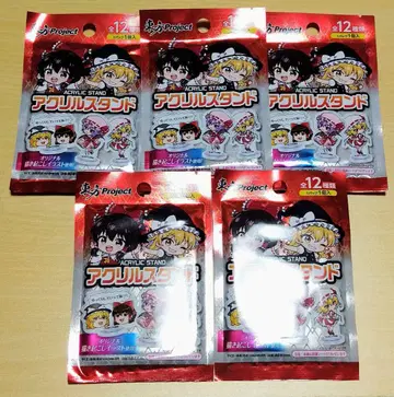 동방 Project 아크릴 스탠드 5개 세트