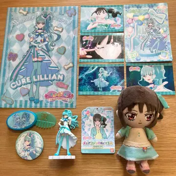 원더풀 프리큐어! 큐어 리리안 네코야시키 마유 세트 피규어 봉제 인형