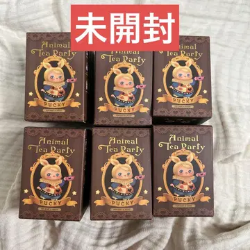 PUCKY Animal Tea Party 피규어 POPMART 팝마트